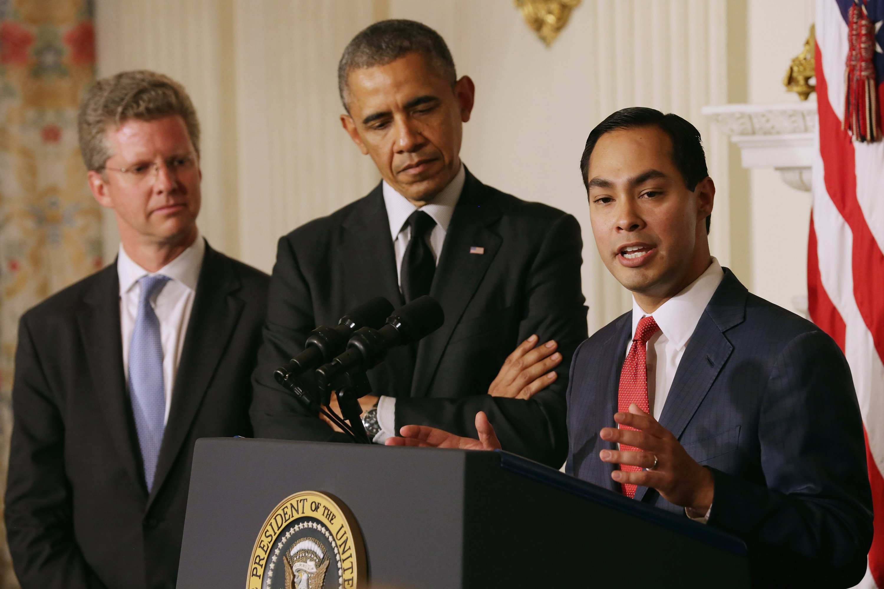 Obama Announces San Antonio Mayor Julian Castro As Head Of Department Of Housing And Urban Development